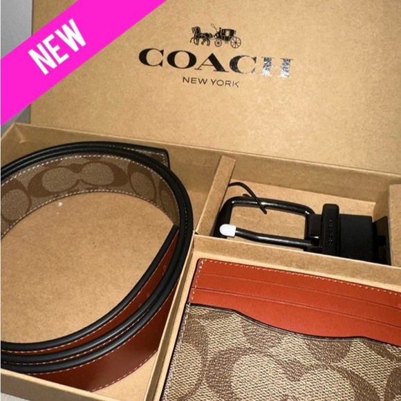Coach Belt And Wallet Gift Set main image 5